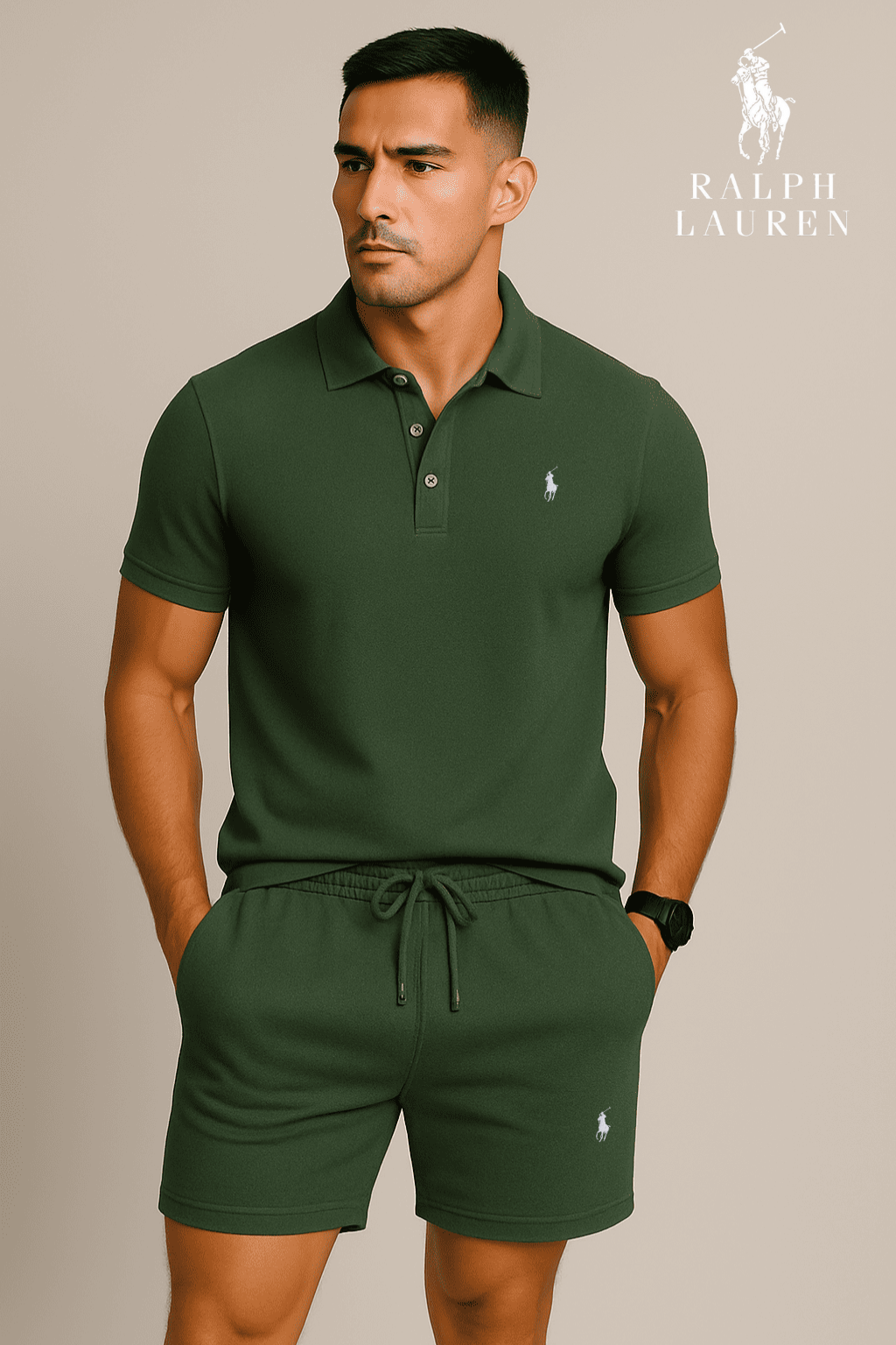 Set da uomo premium (2 pezzi) - tendenza estate 2025