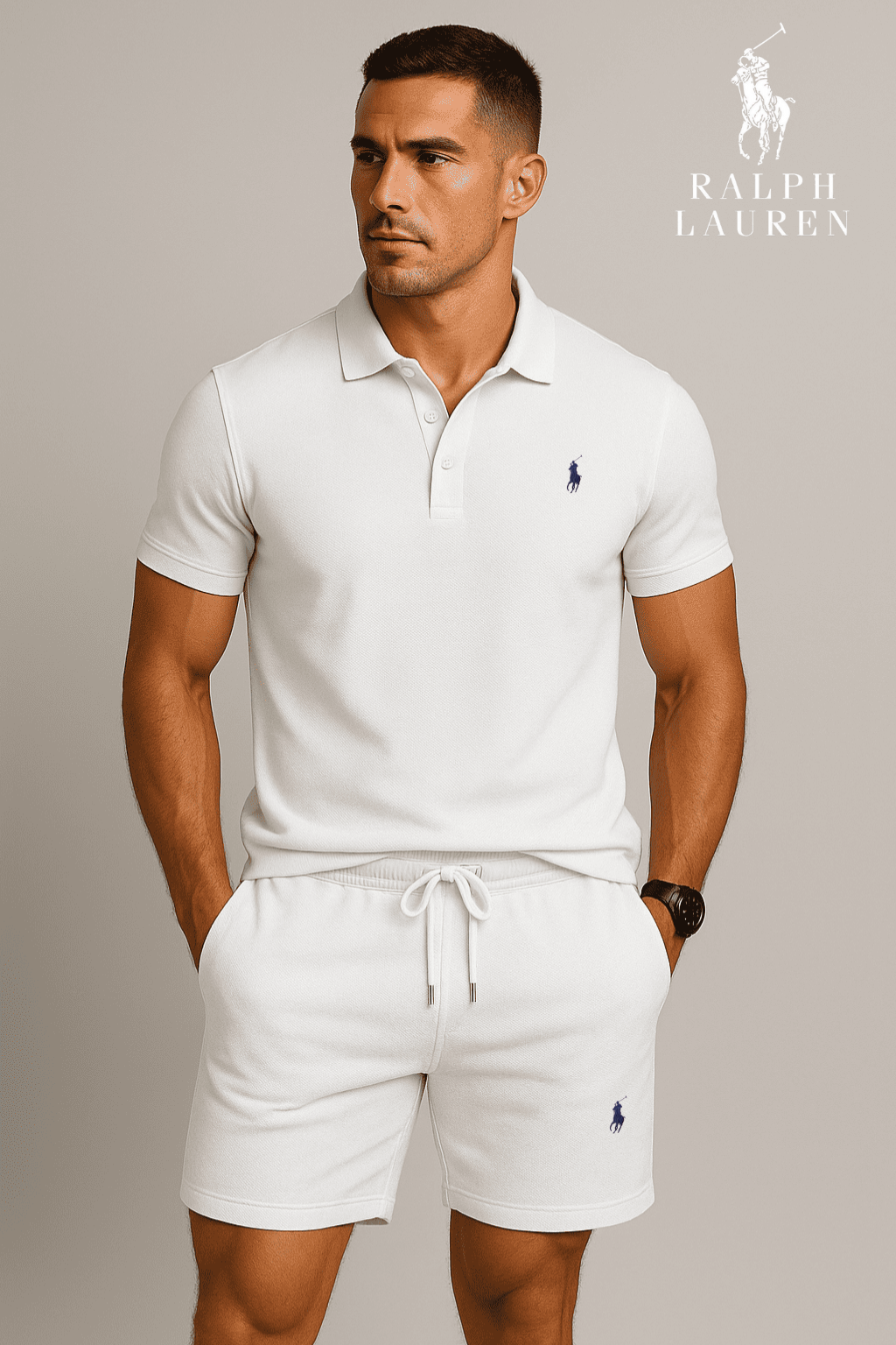 Set da uomo premium (2 pezzi) - tendenza estate 2025