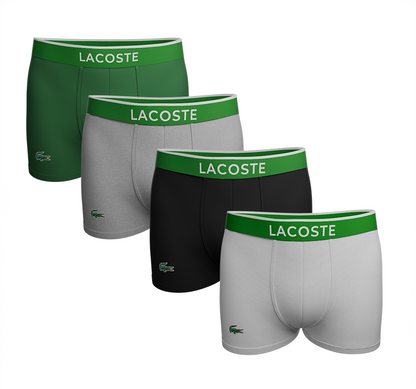 ᏞC- Set di 4 boxer - Acquista 2 e ottieni 4!